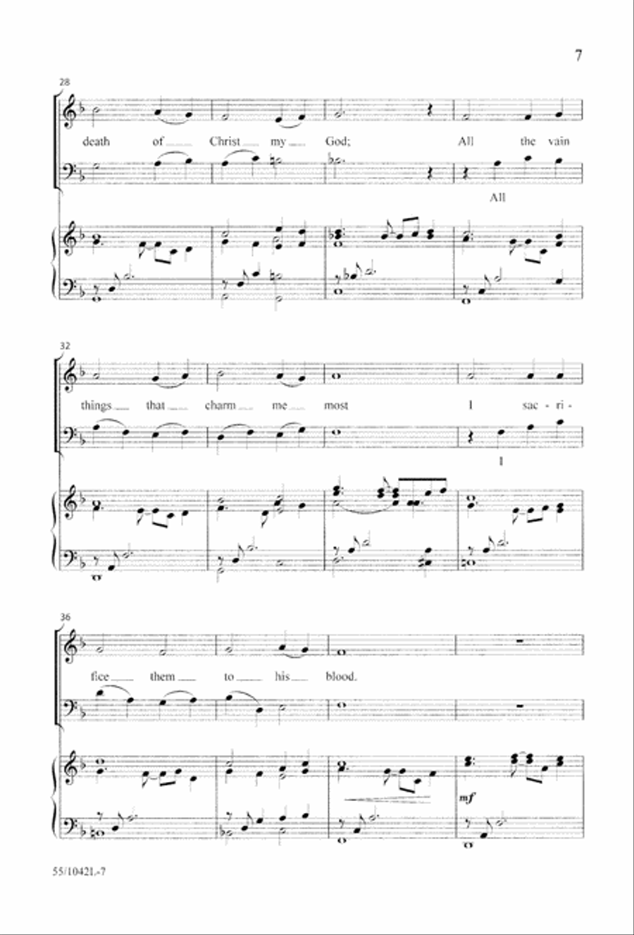 No Greater Love 3-Part scores gallery preview page 9