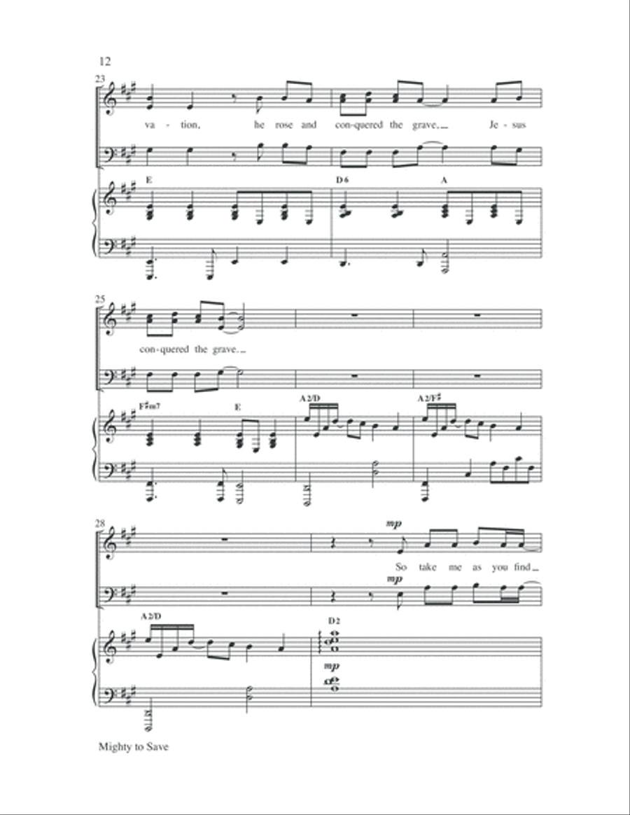Easy Settings 2 3-Part scores gallery preview page 14