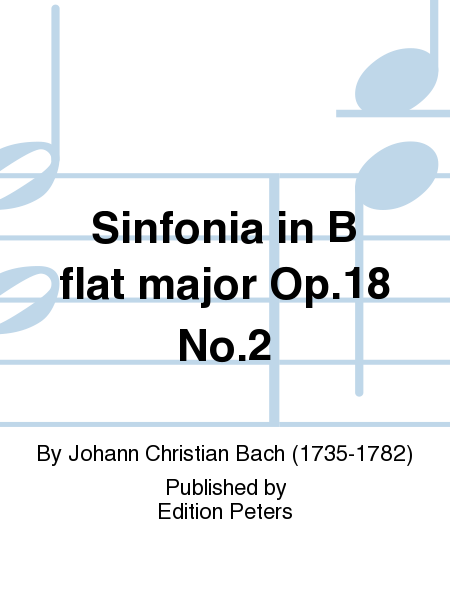Sinfonia in B flat major Op.18 No.2