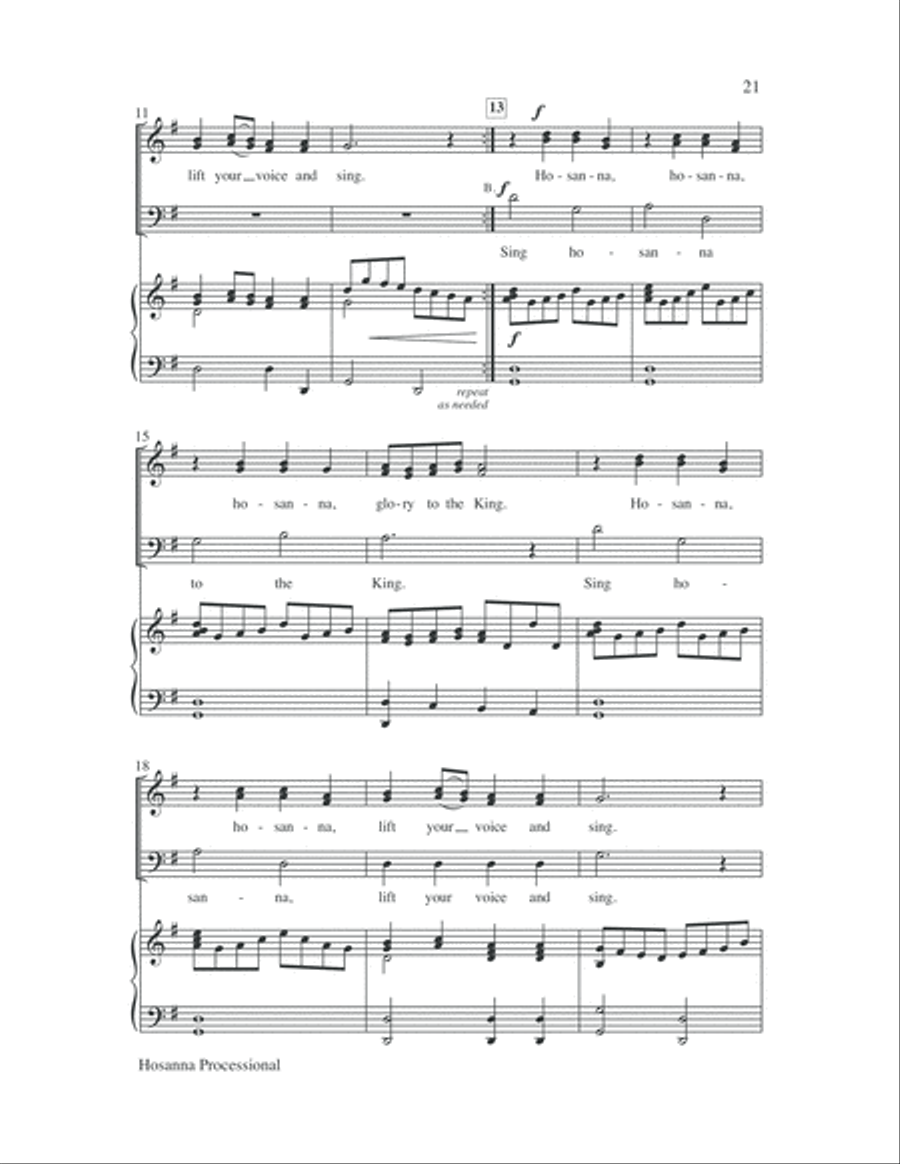 Worship Openers: Introits that Work!, Vol. 5 Choir scores gallery preview page 21