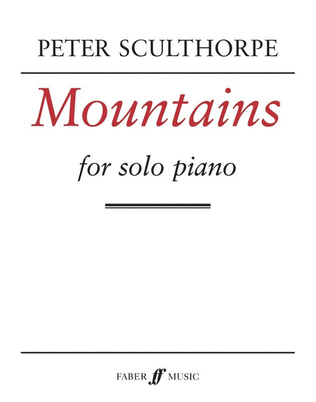 Book cover for Sculthorpe - Mountains Piano