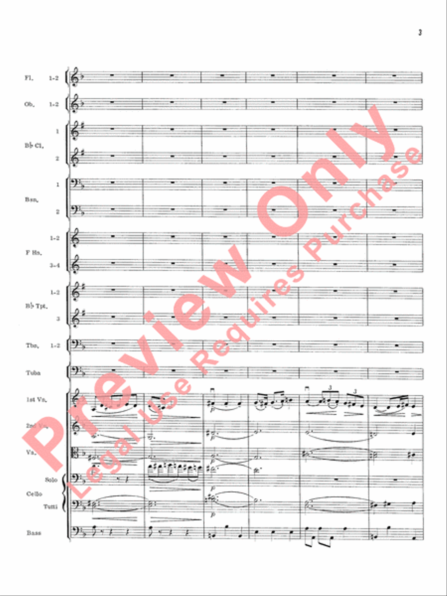 William Tell Overture Full Orchestra scores gallery preview page 6
