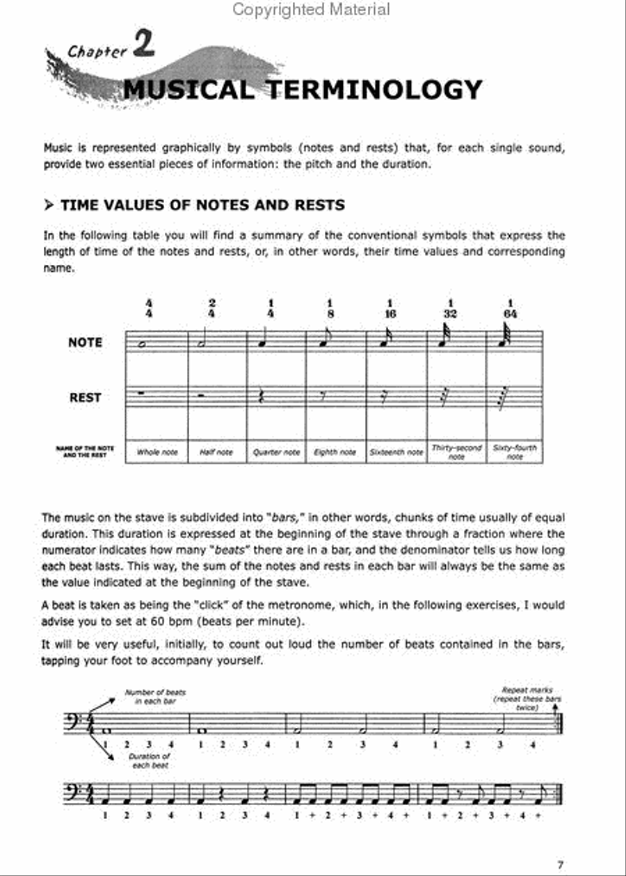 The New Method for Electric Bass, Book 1 Bass Guitar scores gallery preview page 2