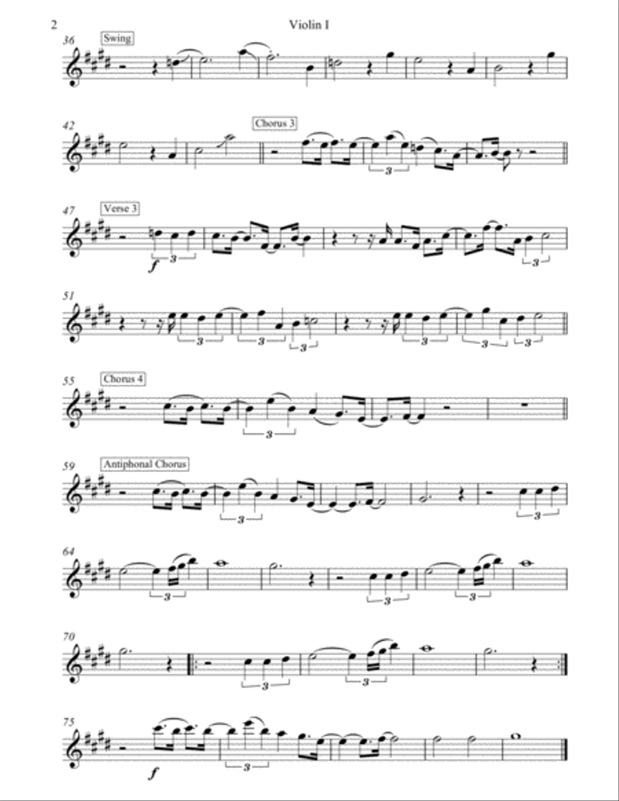 God Only Knows String Quartet scores gallery preview page 2