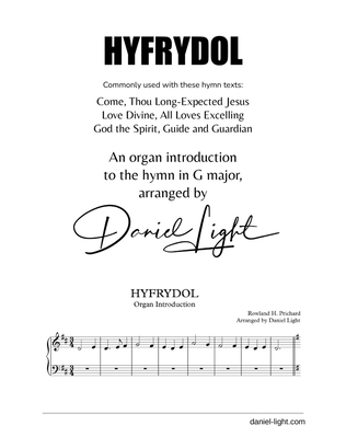 Book cover for HYFRYDOL Organ Introduction