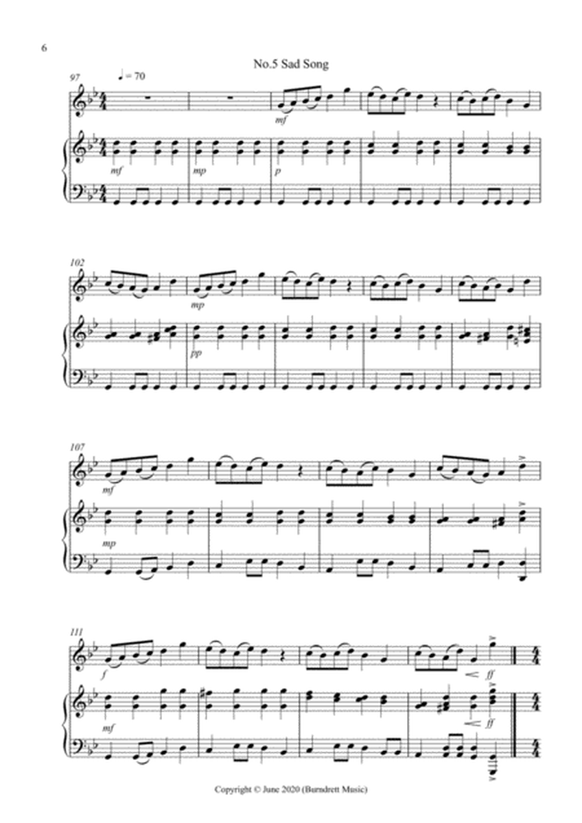 6 Miniature Pieces for Flute and Piano (volume one) image number null