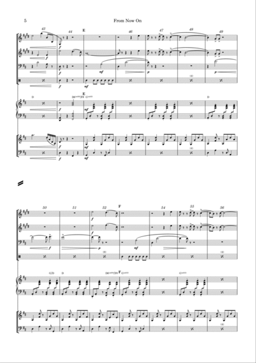 From Now On Small Ensemble scores gallery preview page 5