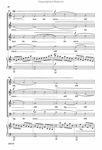 I Hear the Stars Still Singing - SATB Octavo image number null