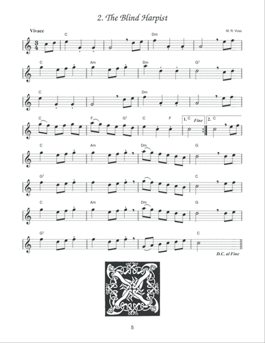 O'Carolan's Tunes for Treble/Alto Recorder