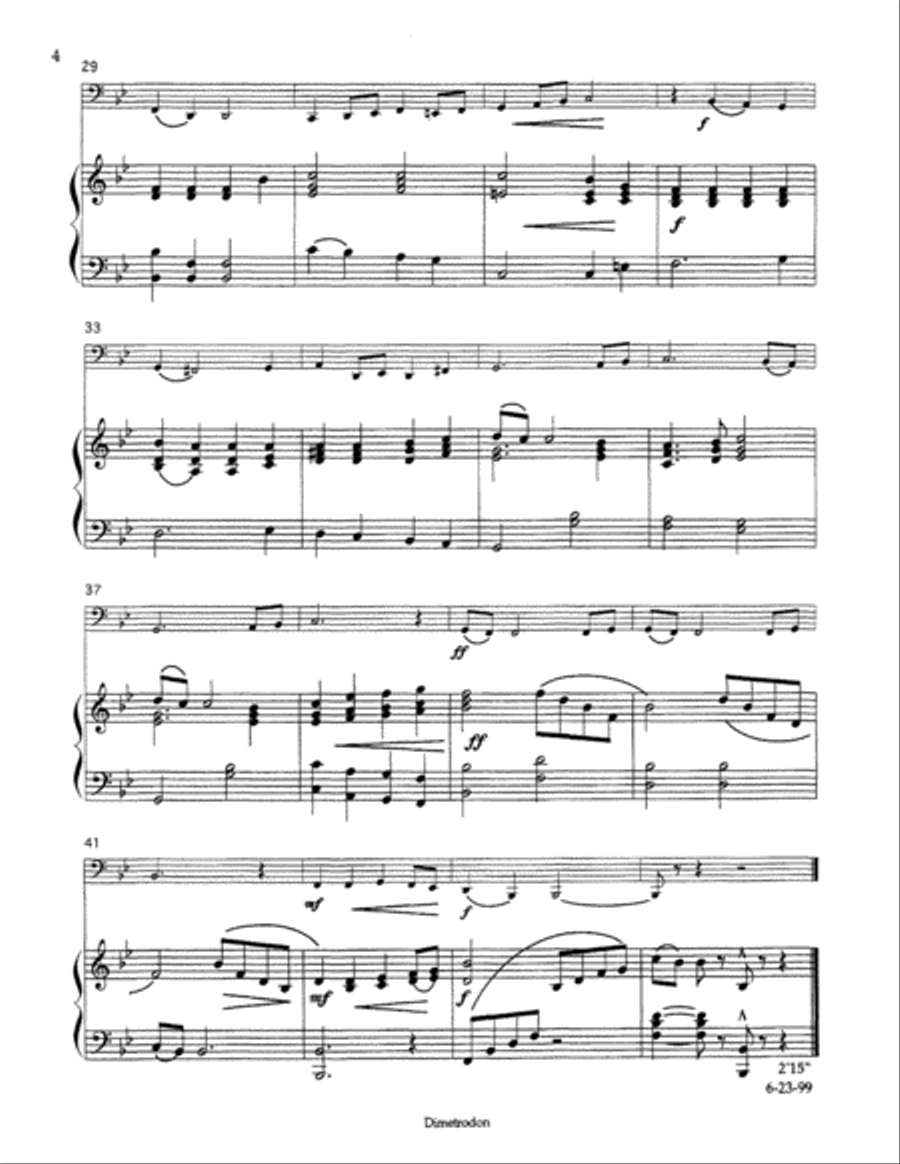 Jurassic Tuba Tuba scores gallery preview page 4