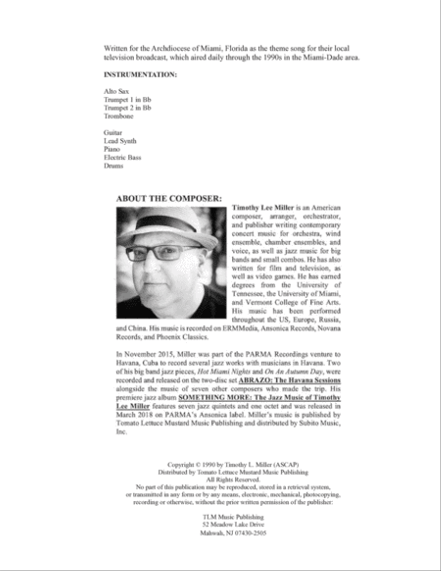 Faith In Action Faith In Action Jazz Ensemble scores gallery preview page 2
