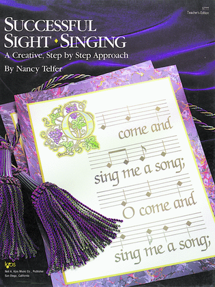 Book cover for Successful Sight-Singing, Bk1 - Teacher's Ed.