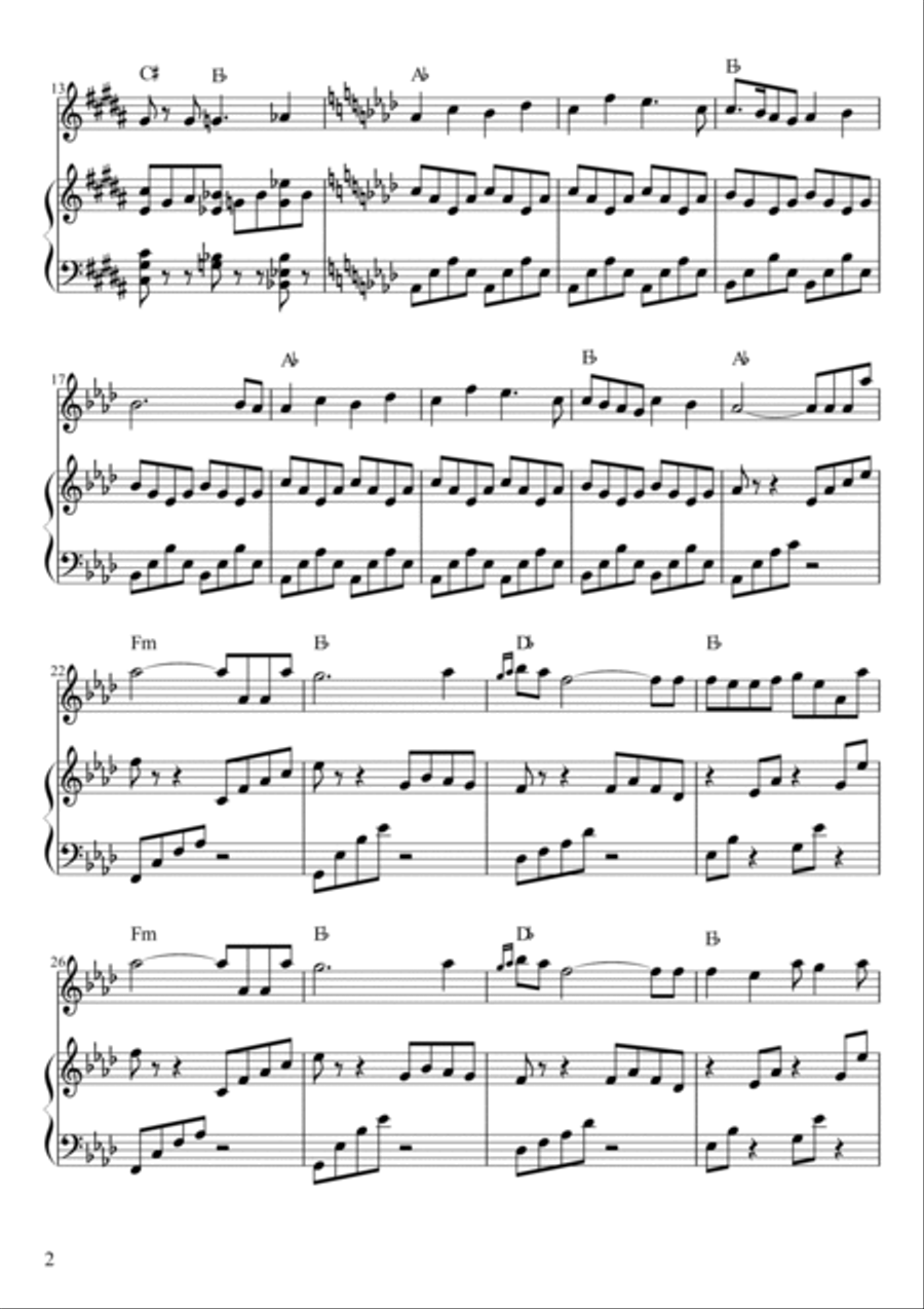 Simpatico Violin Solo scores gallery preview page 2