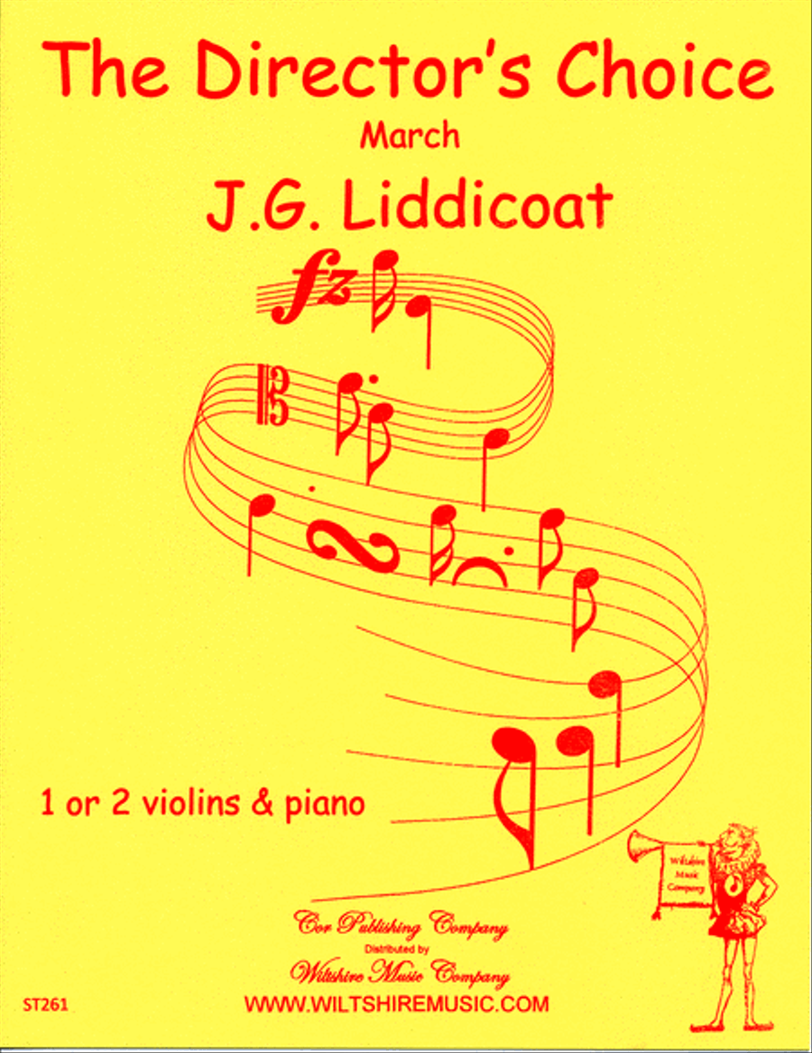 The Director's Choice March Violin scores gallery preview page 1