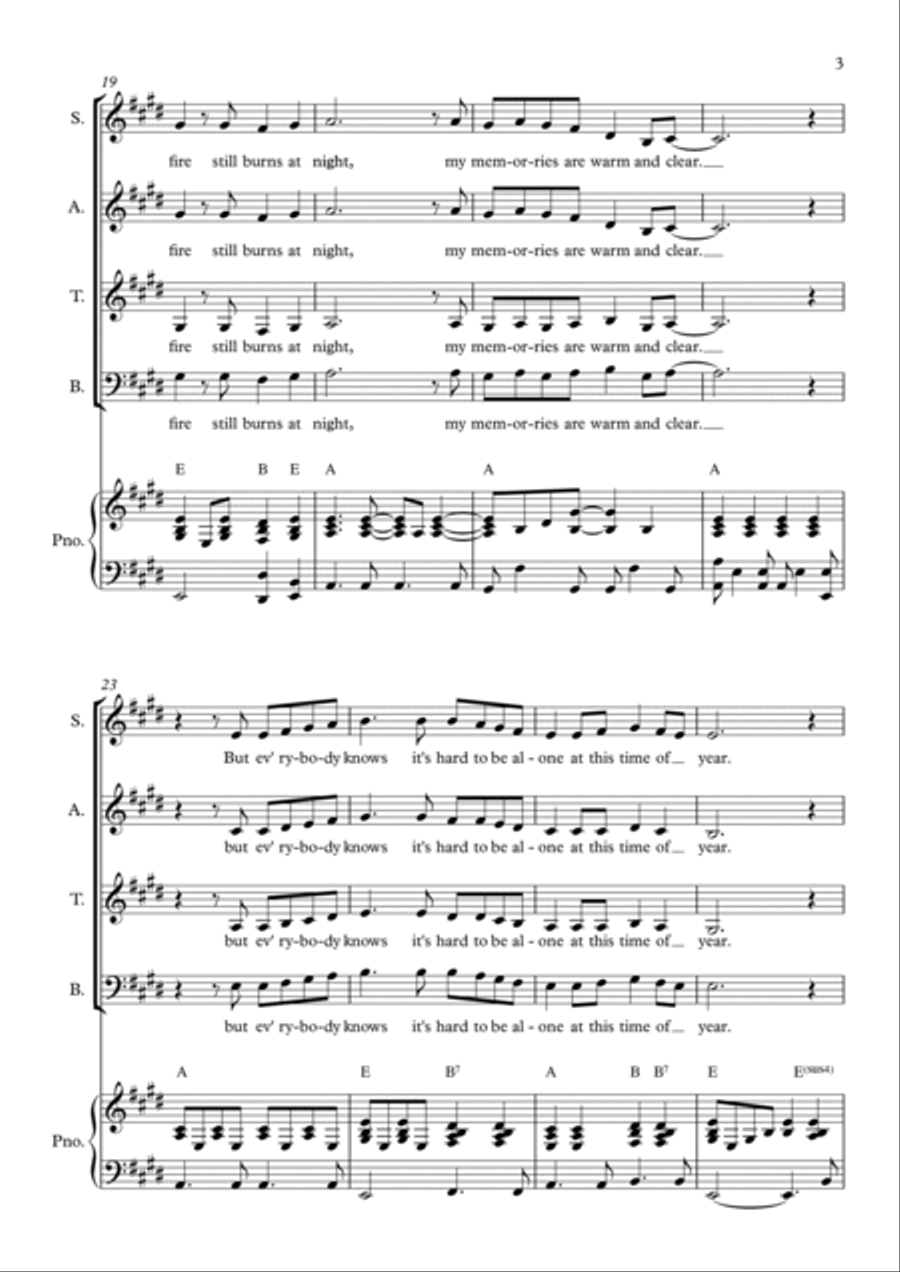 A Winter's Tale 4-Part scores gallery preview page 3