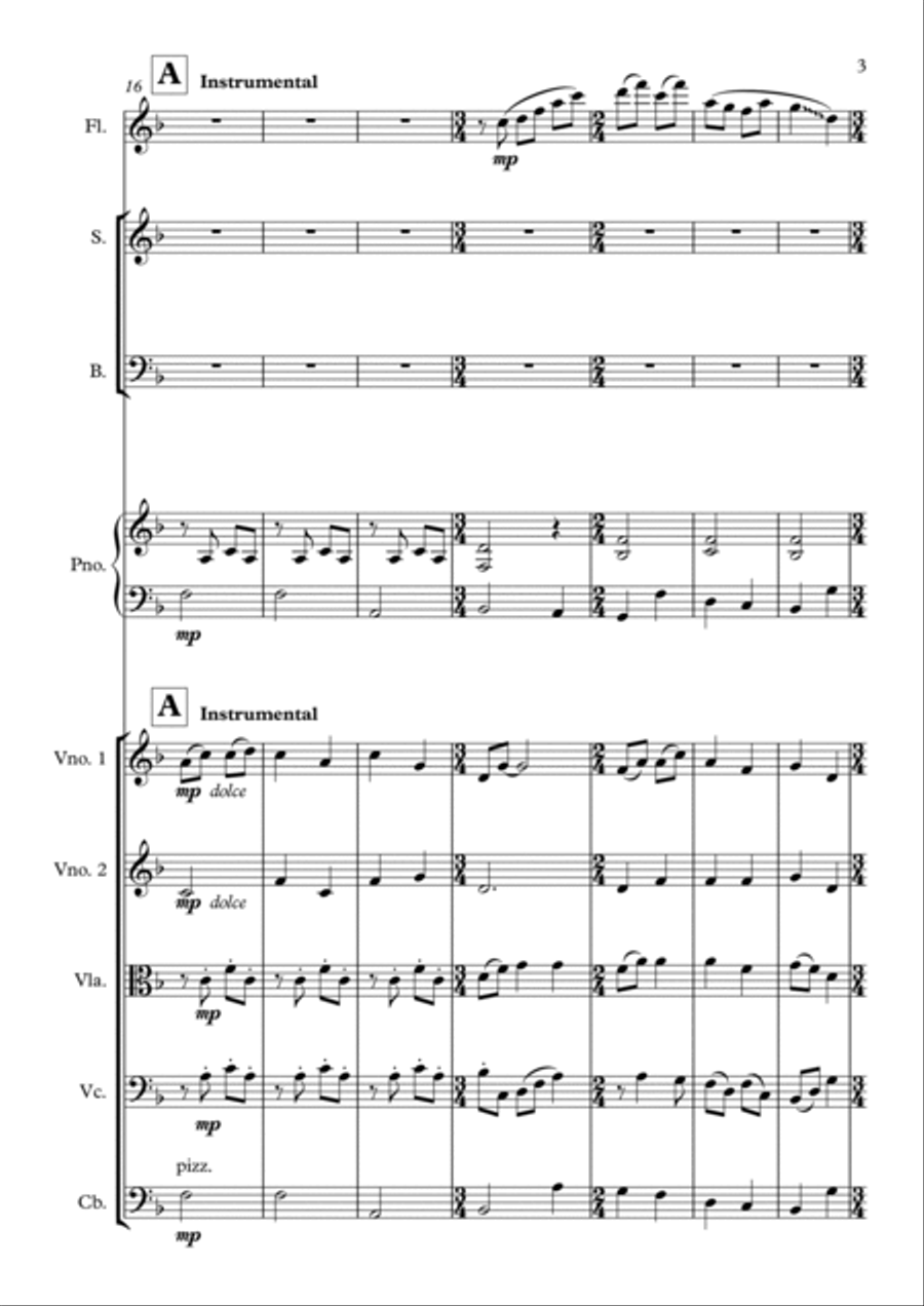 Ponta De Areia Ponta De Areia Chamber Orchestra scores gallery preview page 3