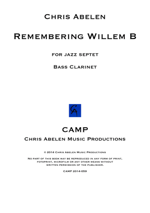 Remembering Willem B - bass clarinet