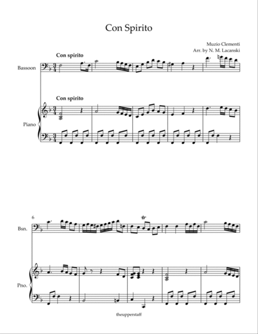 Con Spirito Bassoon scores gallery preview page 2