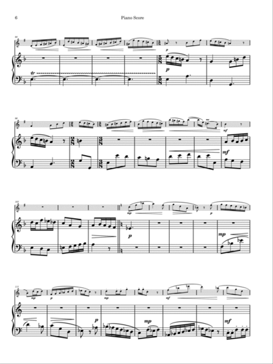 Re-Invention II Re-Invention II Clarinet Solo scores gallery preview page 6