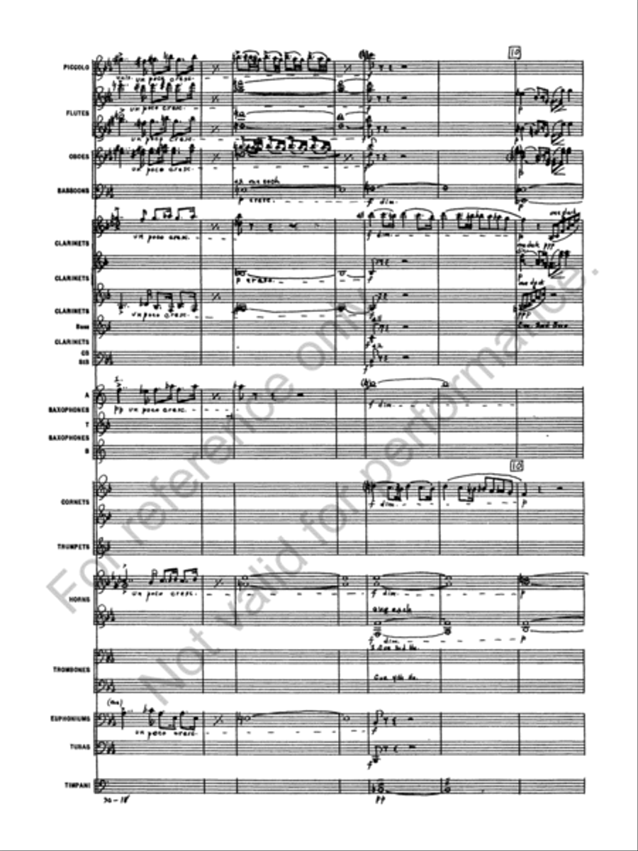 Tannhauser Tannhauser Concert Band scores gallery preview page 20