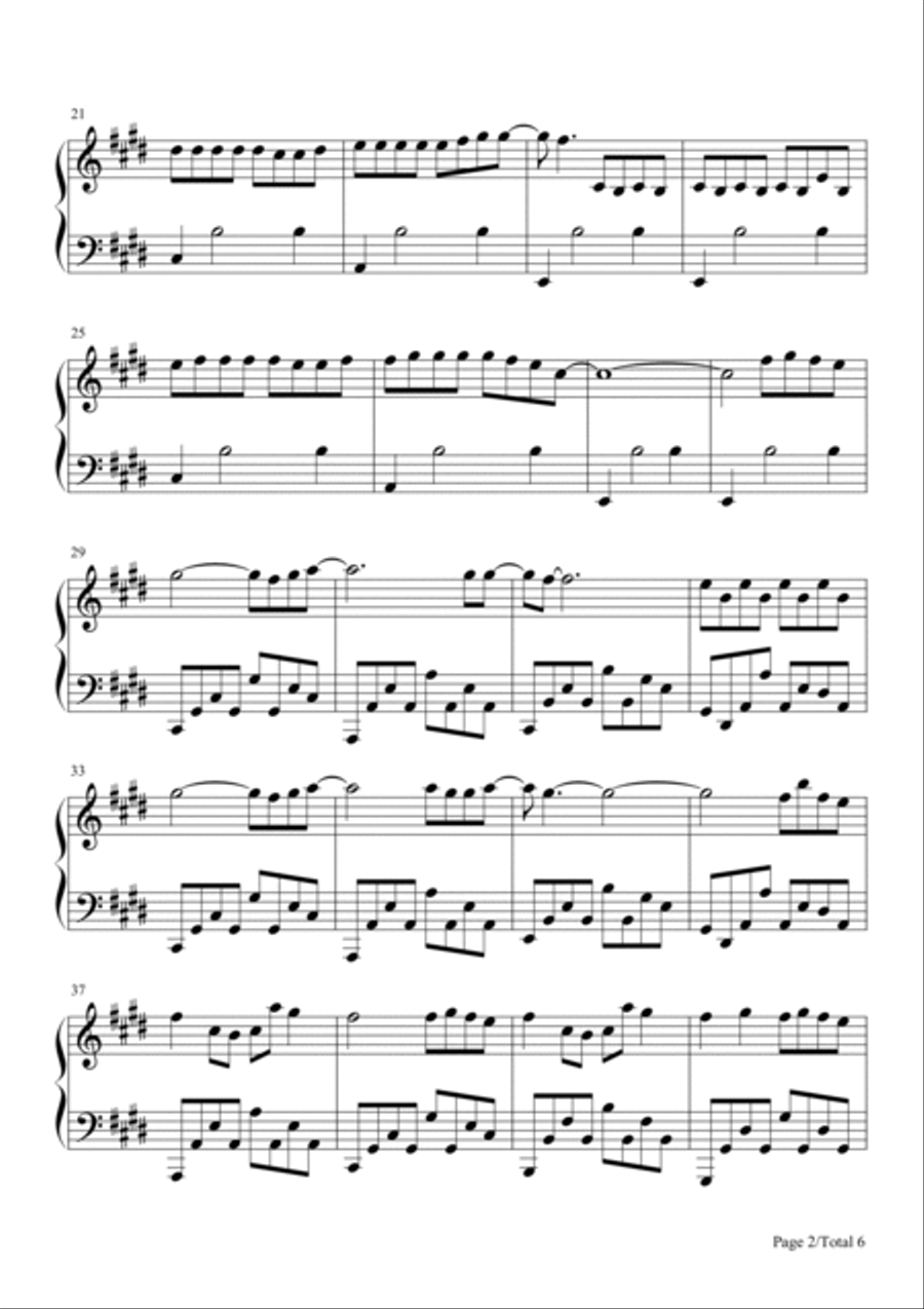Control Control Piano Solo scores gallery preview page 2