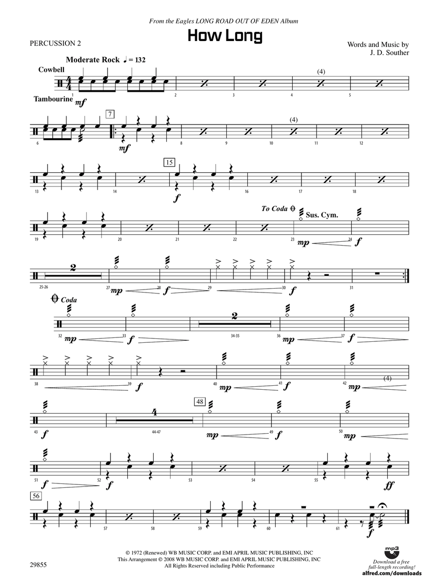 How Long: 2nd Percussion