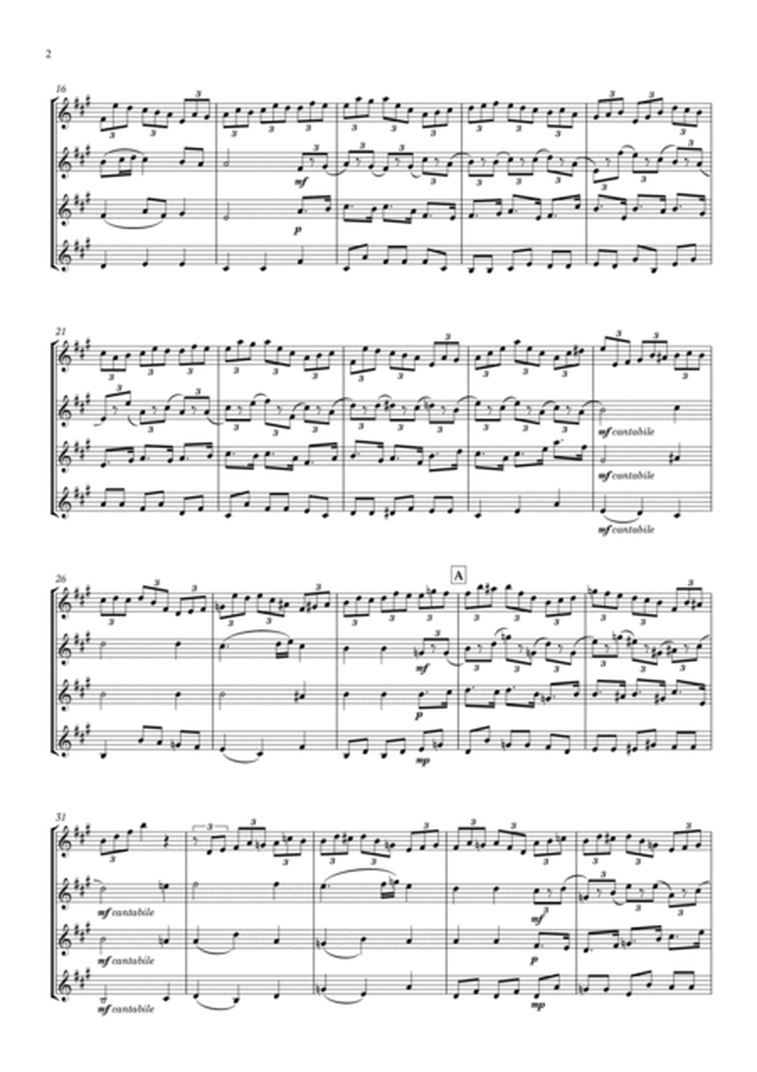 Jesu, joy of man's desiring by Bach for Tenor Sax Quartet image number null