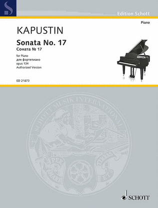 Book cover for Sonata No. 17
