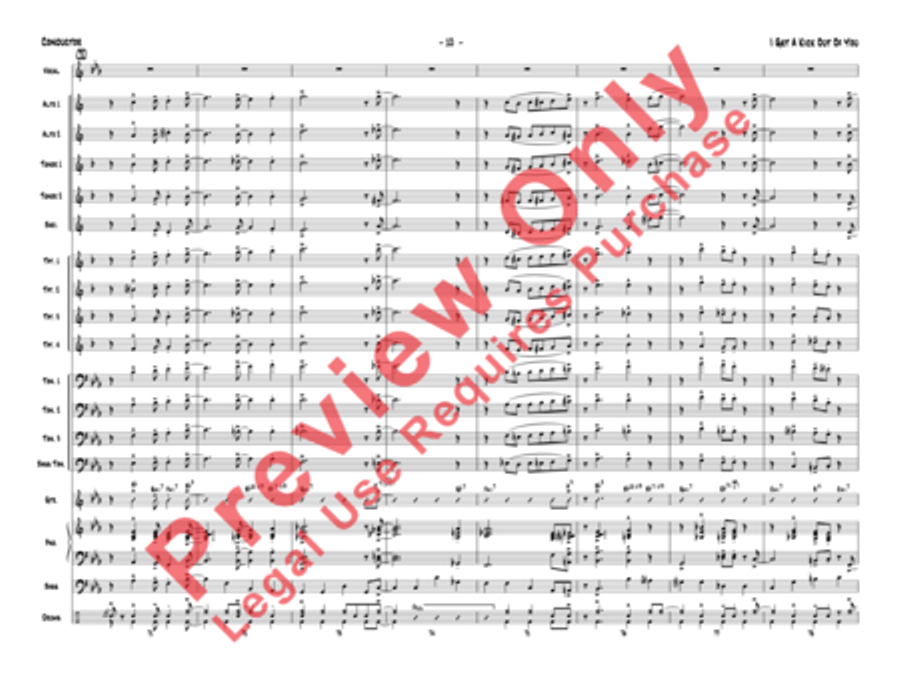 I Get a Kick Out of You Jazz Ensemble scores gallery preview page 31