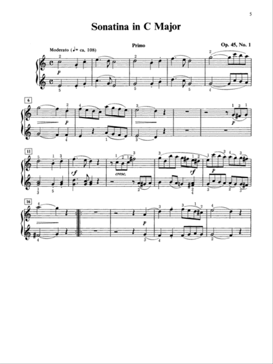 André: Six Sonatinas André: Six Sonatinas Small Ensemble scores gallery preview page 4