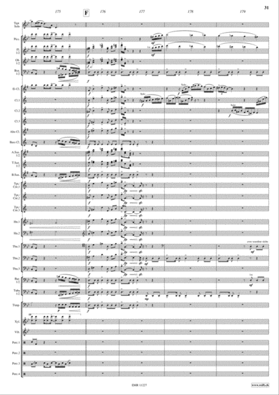 Voyages Voyages Concert Band scores gallery preview page 31