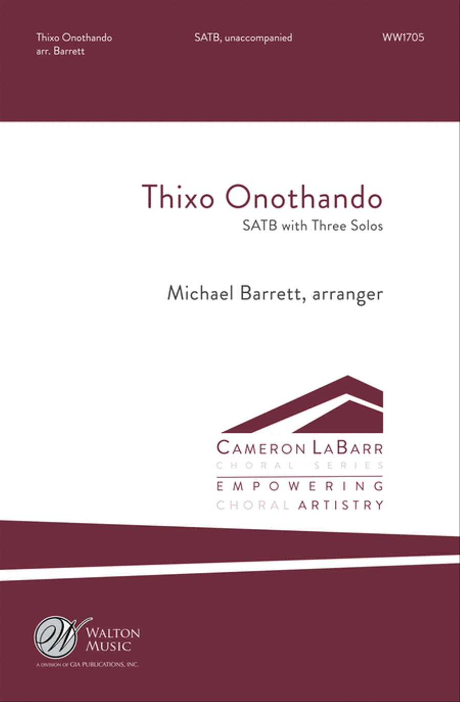 Thixo Onothando 4-Part scores gallery preview page 1