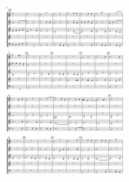 Turmsonaten. 24 neue Quatrizinien 9. Sonatina for Wind Quintet image number null