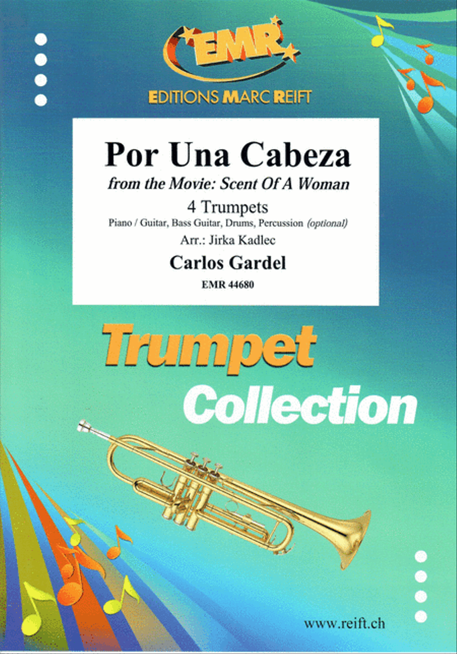 Por Una Cabeza Trumpet scores gallery preview page 1