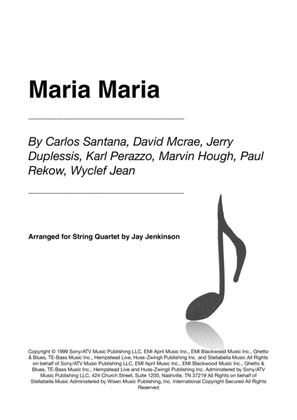 Book cover for Maria Maria
