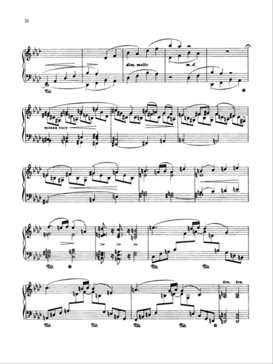 Sibelius: Ten Pieces, Op. 58 Piano Solo scores gallery preview page 2