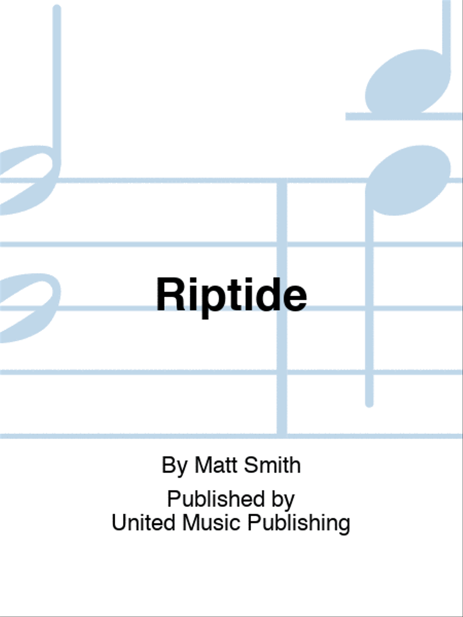 Riptide Flute Solo scores gallery preview page 1