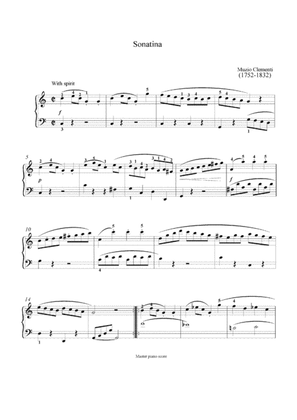 Clementi - Sonatina (Easy piano arrangement)