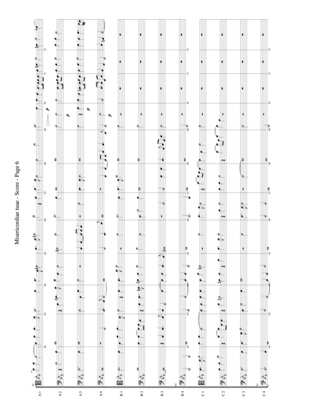 Misericordiae tuae for Trombone or Low Brass Duodectet (12 Part Ensemble) image number null