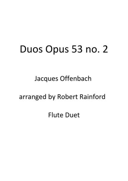 Duos Op 53 no 2