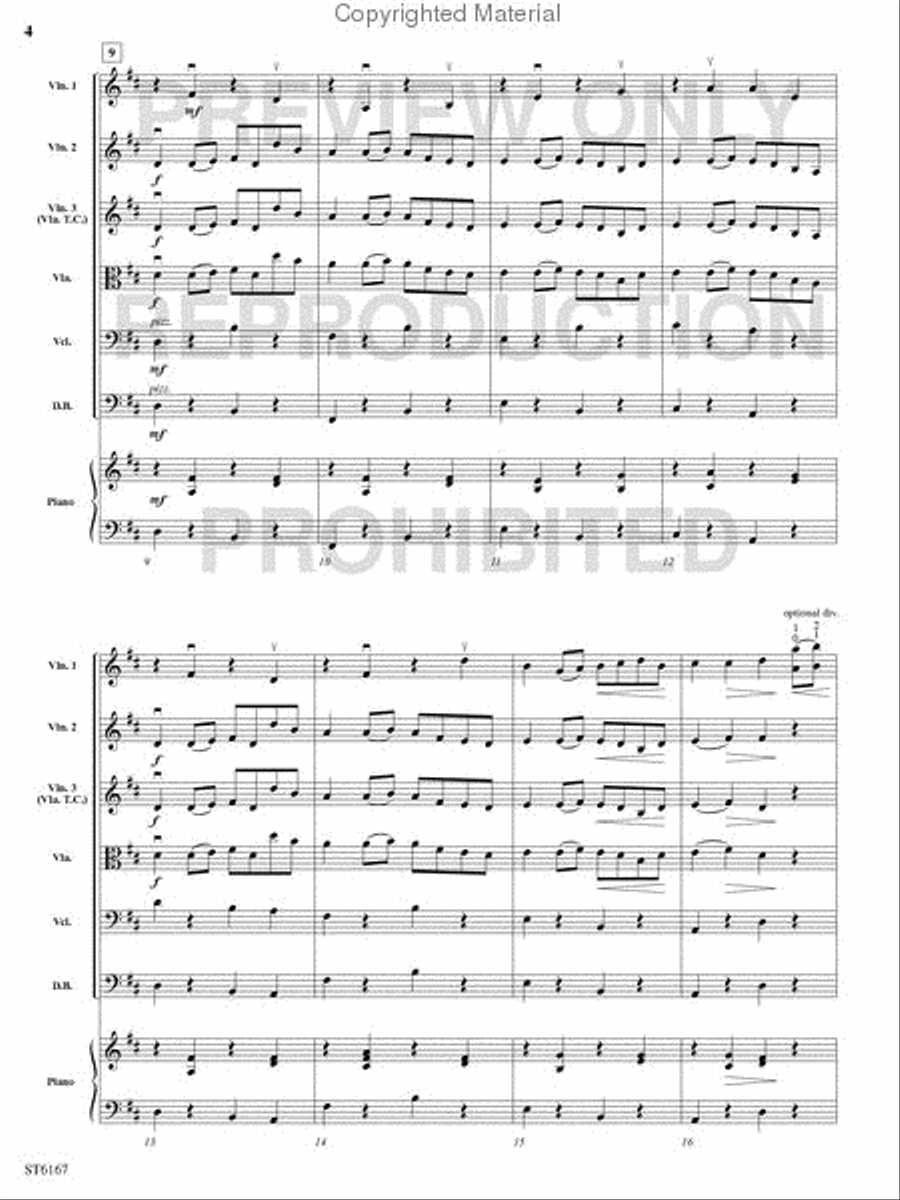 Boots and Saddle String Orchestra scores gallery preview page 2