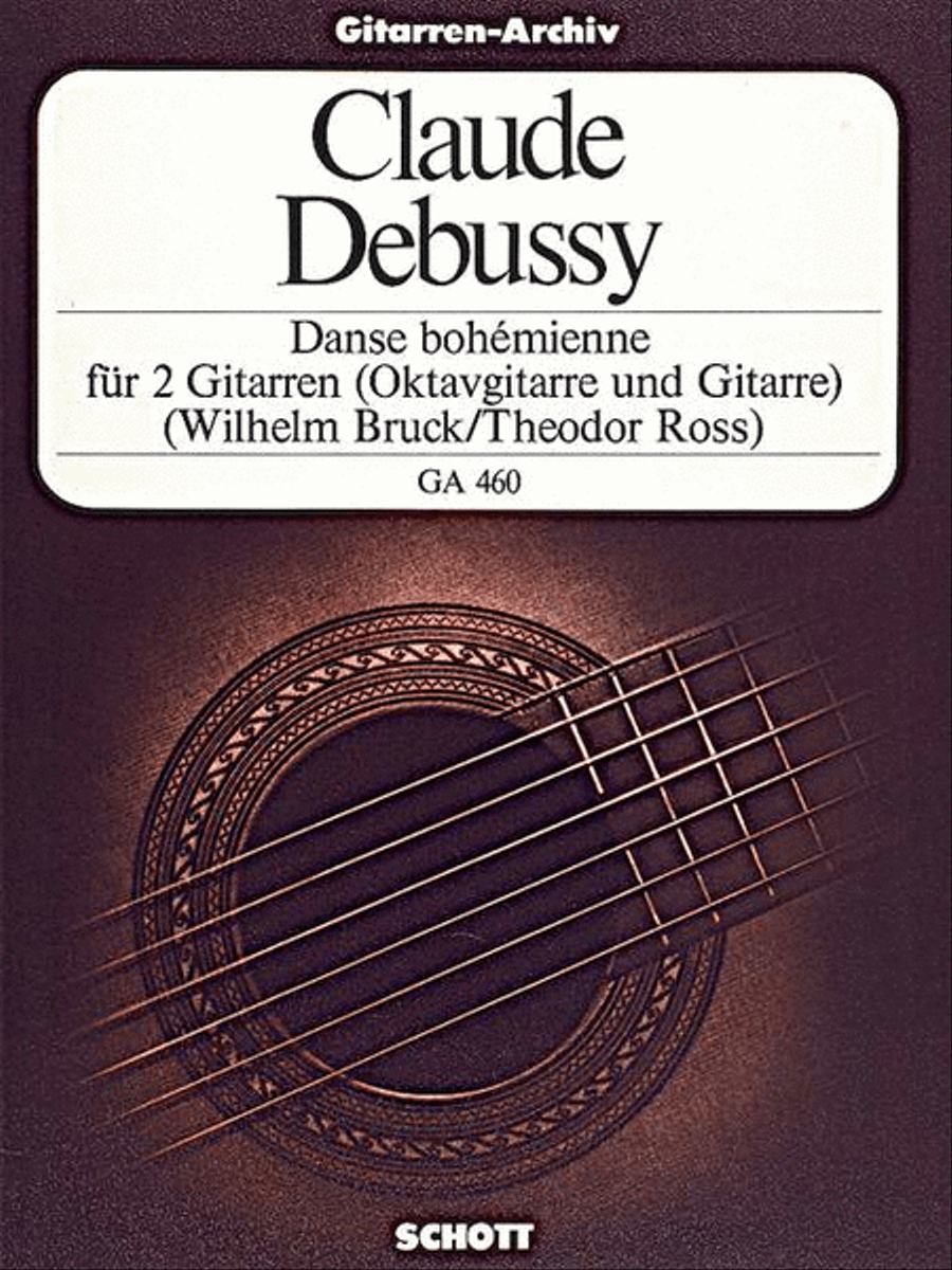 Danse Bohemienne Acoustic Guitar scores gallery preview page 1