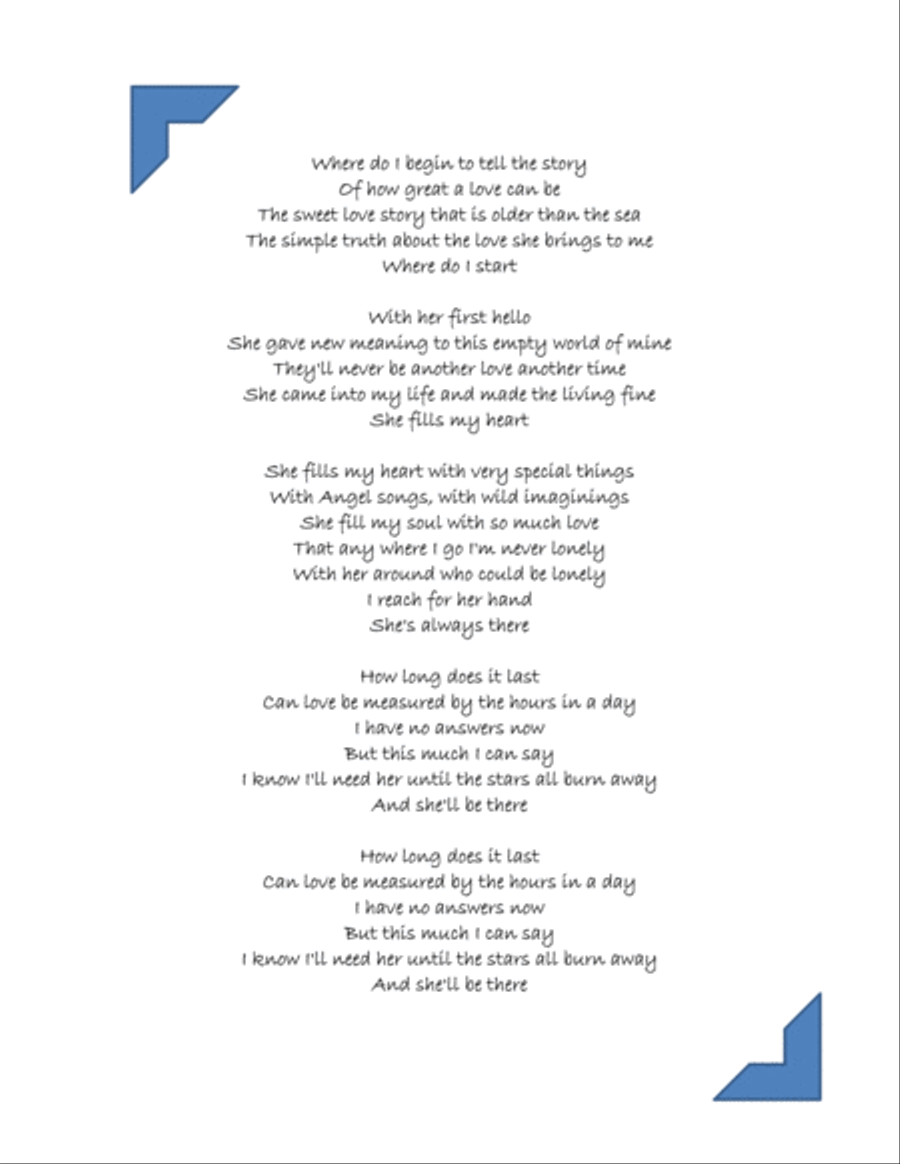 Love Story String Quartet scores gallery preview page 2