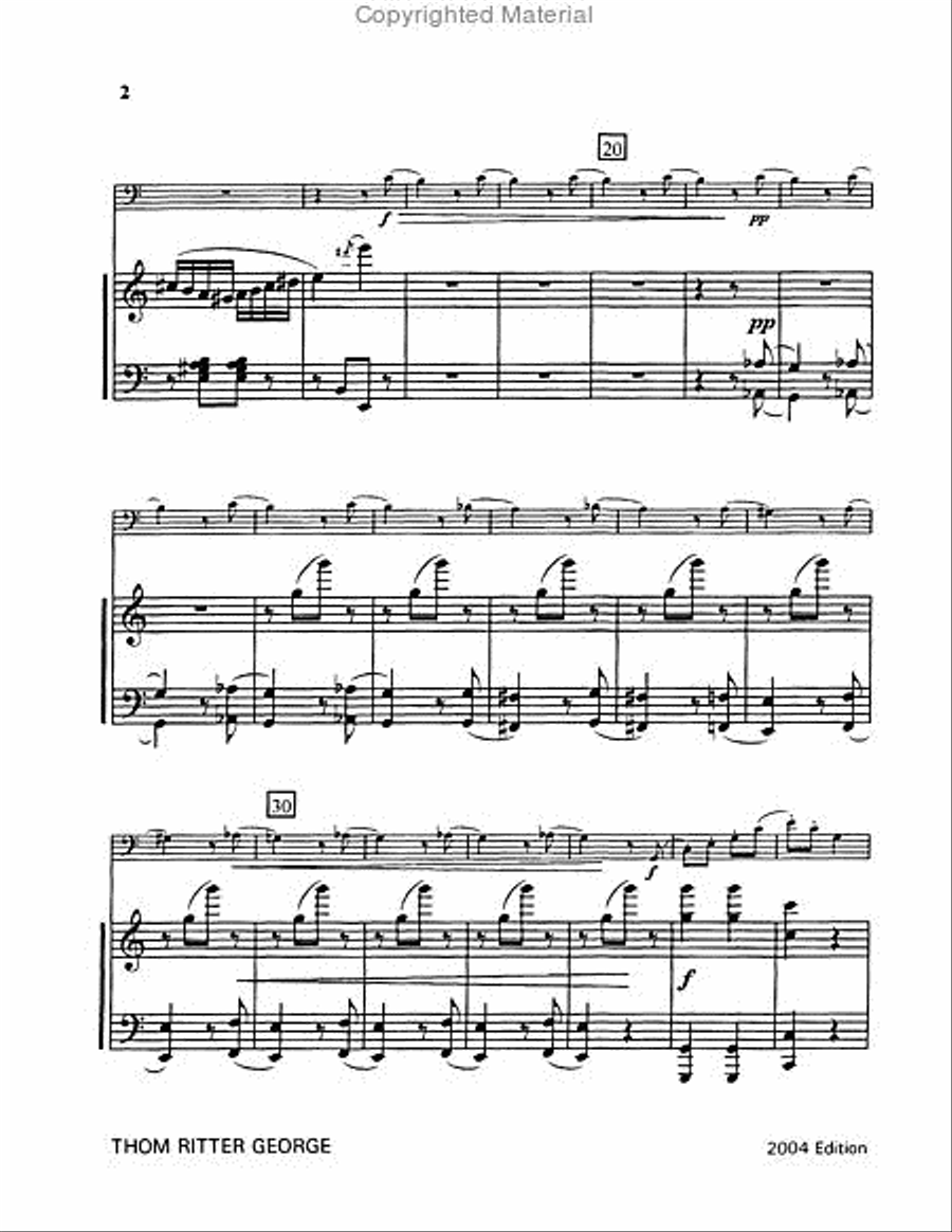 Sonata Euphonium scores gallery preview page 3