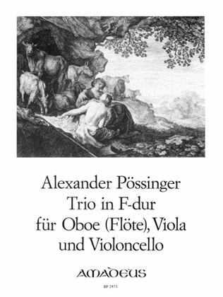 Book cover for Trio F major op. 16