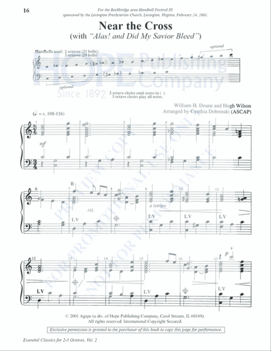 Essential Classics for 2-3 Octaves, Vol. 2 (Reproducible) Reproducible Packs scores gallery preview page 19