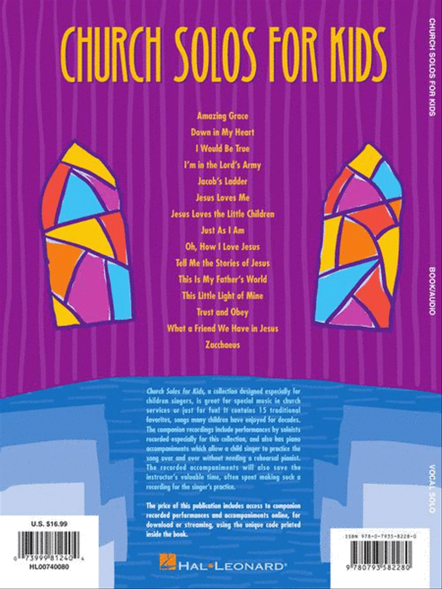 Church Solos for Kids Voice scores gallery preview page 6