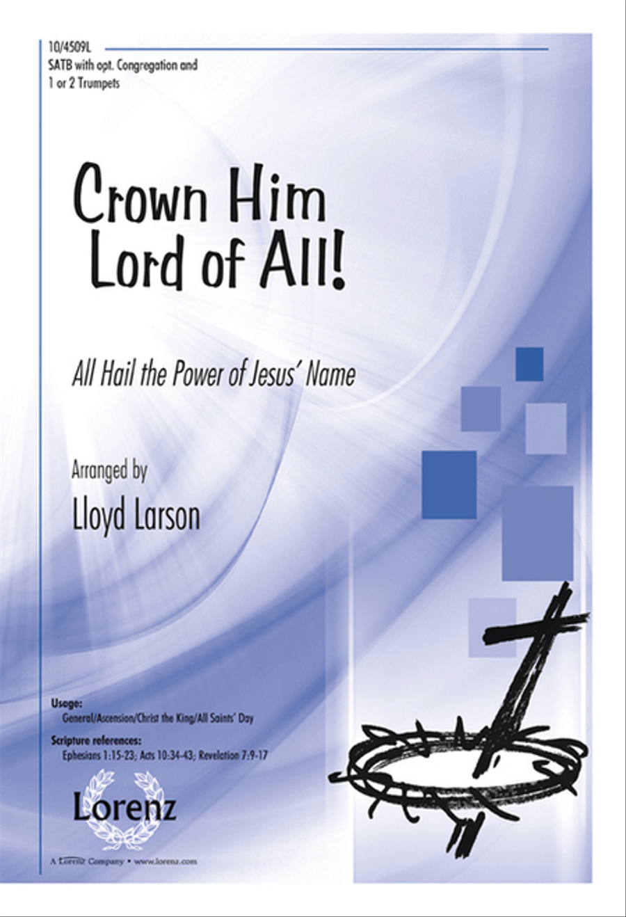 Crown Him Lord of All! 4-Part scores gallery preview page 1