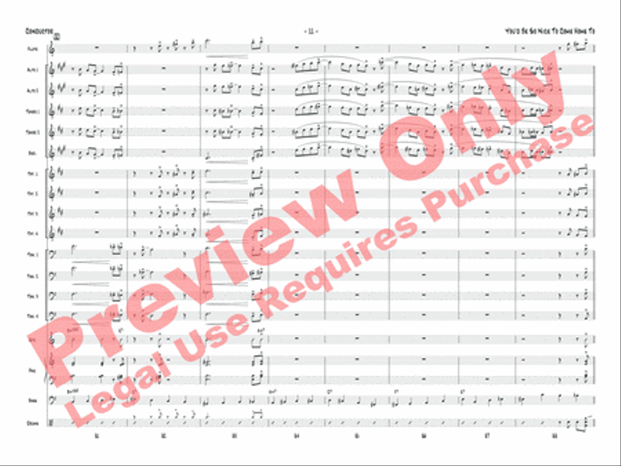 You'd Be So Nice to Come Home To Jazz Ensemble scores gallery preview page 32