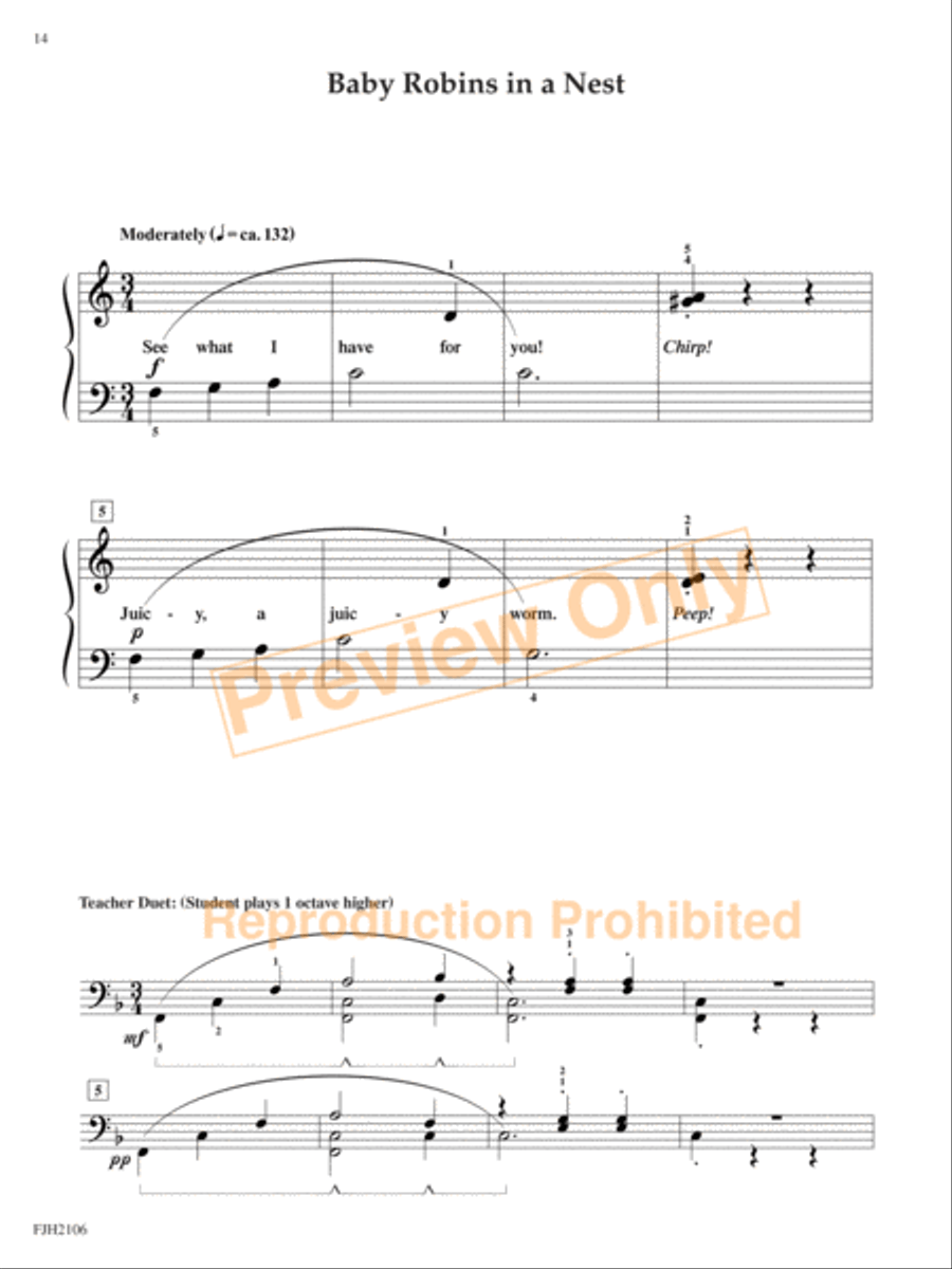 Scenes from my Window (NFMC) Easy Piano scores gallery preview page 4